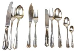 688 - CUBERTERÍA EN PLATA PLATA 12 SERVICIOS
