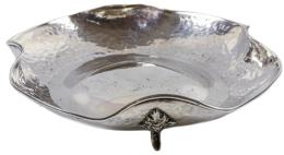 743 - CENTRO DE MESA EN PLATA DE MEDIADOS DEL S.XX