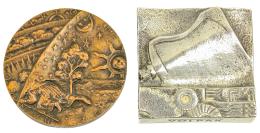 900 - DOS MEDALLAS CONMEMORATIVAS