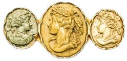 63 - BROCHE CAMAFEO ITALIANO DE PPS. DEL S.XX