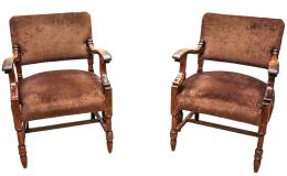 27 - DOS SILLONES DEL PRIMER CUARTO DEL S.XX