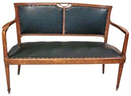 91 - SOFÁ, DOS SILLAS Y DOS SILLONES DEL PRIMER CUARTO DEL S.XX