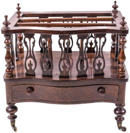 350 - PEQUEÑO MUEBLE REVISTERO INGLÉS DE MEDIADOS S.XX