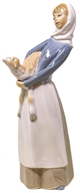 474 - FIGURA EN PORCELANA  "LLADRÓ" DEL ÚLTIMO CUARTO DEL S.XX
