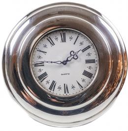 860 - RELOJ DE SOBREMESA CON MARCO EN PLATA