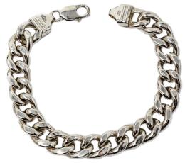 156 - PULSERA DE ESLABON ANCHO