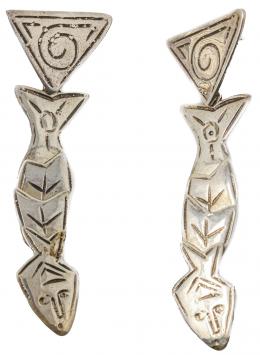 127 - PENDIENTES EN PLATA 
