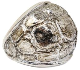 7 - ANILLO BOMBÉ EN PLATA