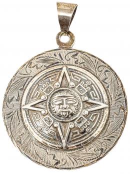 61 - COLGANTE MEJICANO EN PLATA