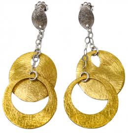 137 - PENDIENTES LARGOS EN PLATA