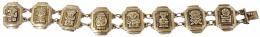 175 - PULSERA MEJICANA EN PLATA