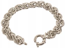 176 - PULSERA NUDOS EN PLATA