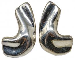 106 - PENDIENTES "CAPARRÓS" EN PLATA