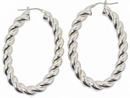 111 - PENDIENTES ARGOLLAS EN PLATA