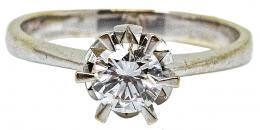 30 - ANILLO SOLITARIO CON BRILLANTE