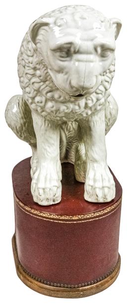 490 - GRAN FIGURA EN CERÁMICA DEL ÚLTIMO CUARTO DEL S.XX