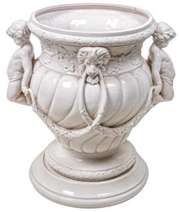 489 - GRAN CRÁTERA MACETERO DEL ÚLTIMO CUARTO DEL S.XX
