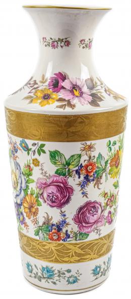 500 - JARRÓN DE PORCELANA DEL ÚLTIMO CUARTO DEL S.XX