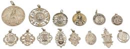 959 - COLECCIÓN DE MEDALLAS DE FLS. S.XIX-PPS. S.XX