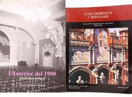 278 - DOS LIBROS DE ARTE: LUÍS DOMÈNECH I MONTANER