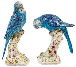 515 - PAREJA DE PÁJAROS EN PORCELANA INGLESA