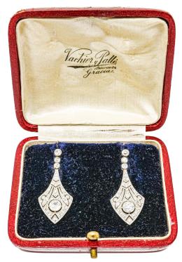 129 - PENDIENTES LARGOS DE PRINCIPIOS DEL S.XX