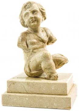 911 - FIGURA DE MARMOL DEL SIGLO XIX