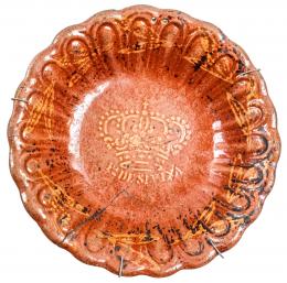 528 - PLATO DE CERÁMICA POPULAR CATALANA