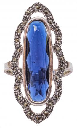 88 - ANILLO LANZADERA CON MARQUESITAS