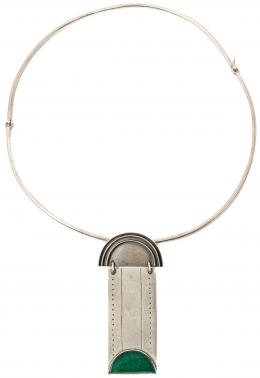 111 - GARGANTILLA DE DISEÑO EN PLATA