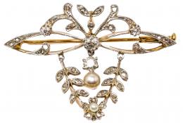 80 - BROCHE ART NOUVEAU DE PSS. DEL S.XX