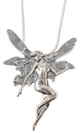 96 - COLGANTE CON CADENA ESTILO MODERNISTA
