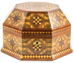 948 - CAJA JOYERO DEL SEGUNDO CUARTO DEL S.XX
