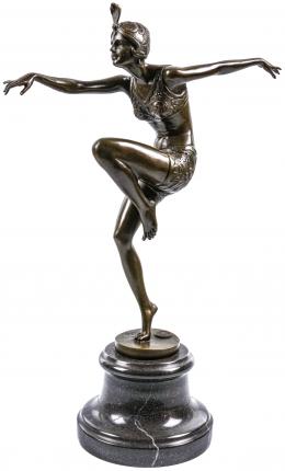 913 - FIGURA EN BRONCE DEL ÚLTIMO CUARTO DEL S.XX