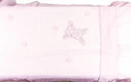 745 - COLCHA PARA CAMA INDIVIDUAL EN ORGANDÍ