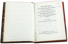 309 - "MEMORIA FISICO-ECONÓMICA SOBRE EL MEJOR AMBIENTE...