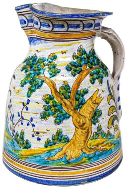 457 - JARRA EN CERÁMICA DE TALAVERA DE MEDIADOS DEL S.XX