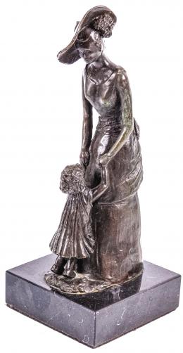 849 - FIGURA EN BRONCE DEL ÚLTIMO CUARTO DE SIGLO XX
