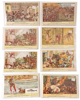 312 - OCHO COLECCIONES DE CROMOS