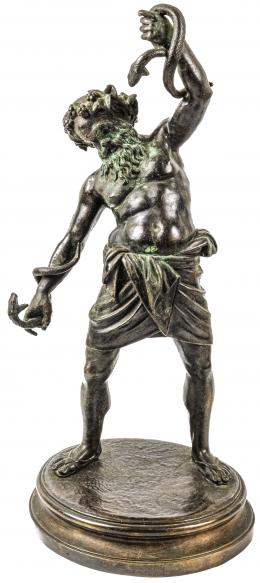 847 - FIGURA EN BRONCE DE FINALES DEL S.XIX