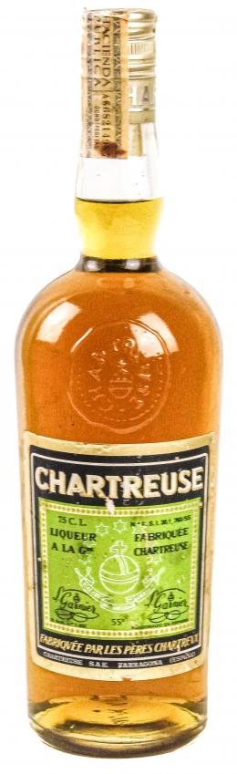 944 - BOTELLA DE "CHARTREUSE" ETIQUETA VERDE