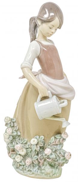 451 - FIGURA EN PORCELANA LLADRÓ DEL ÚLTIMO CUARTO DEL S.XX