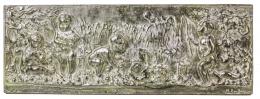 861 - PLAFON EN BRONCE 