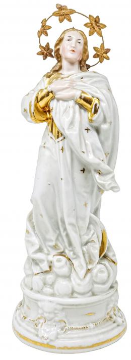 412 - IMAGEN RELIGIOSA DE FINALES DE SIGLO  XIX
