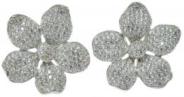 182 - PENDIENTES FLOR CON CIRCONITAS