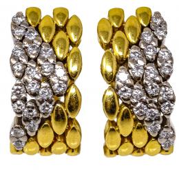 120 - PENDIENTES CON BRILLANTES