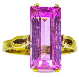 10 - ANILLO CON ROSA DE FRANCIA
