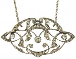 99 - GARGANTILLA ART NOUVEAU DE PPS. DEL S.XX
