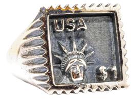 34 - ANILLO SELLO "USA"