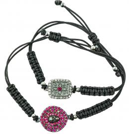 88 - DOS PULSERAS PLATA DE PALO